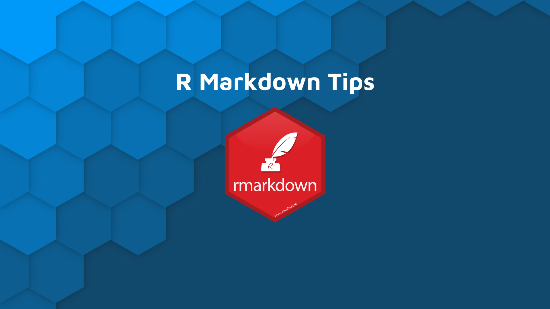 create a table in r markdown